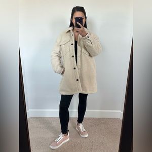 All Saints Teddy Jacket